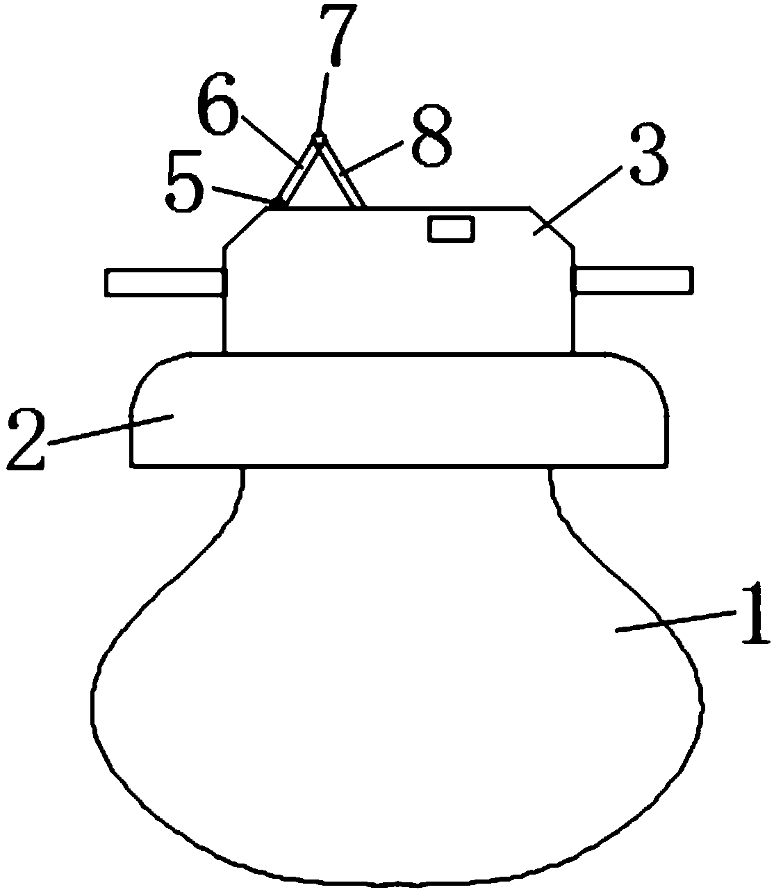 Garden insecticidal lamp based on new energy