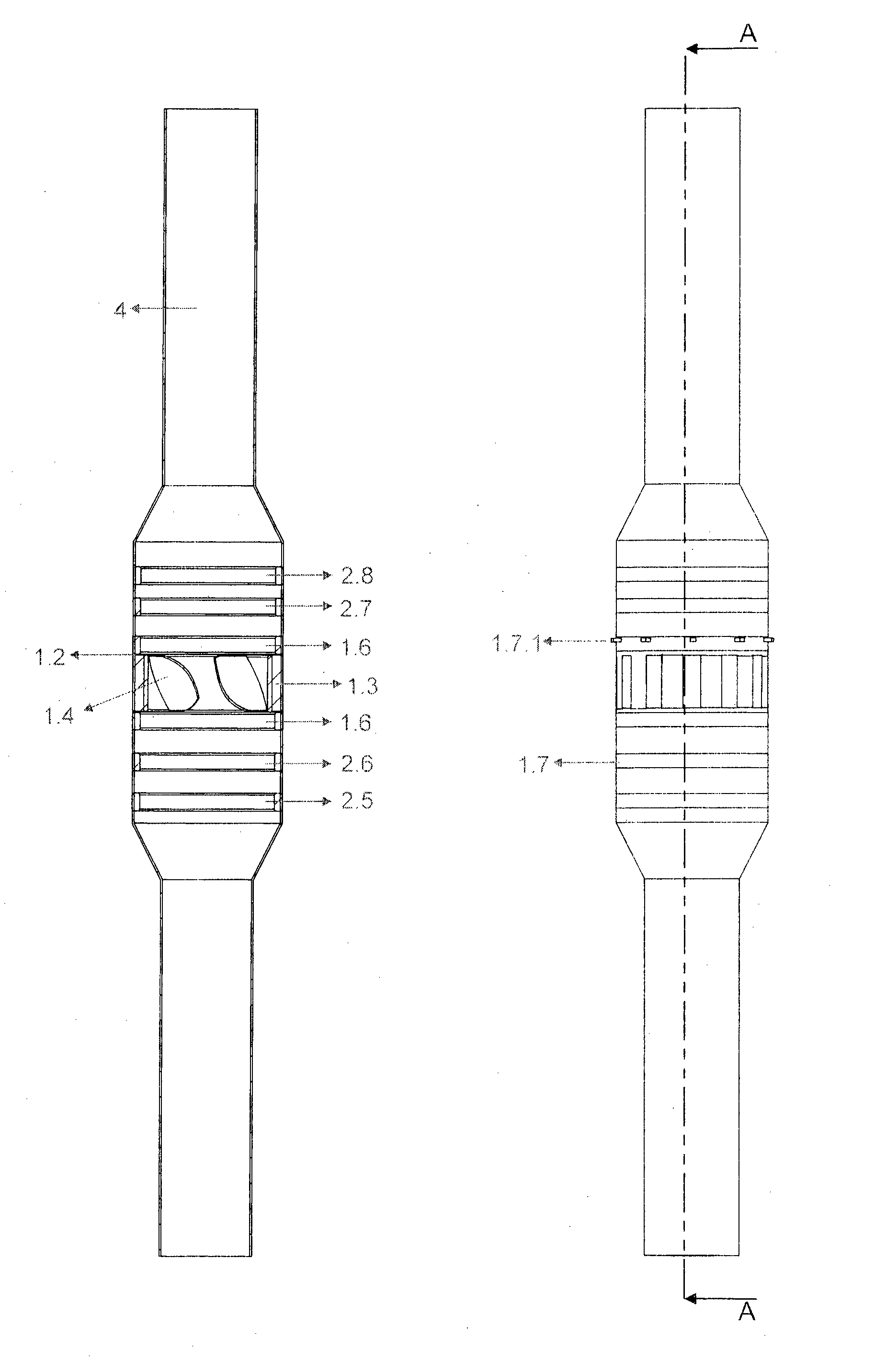 Pulsatile flow blood pump