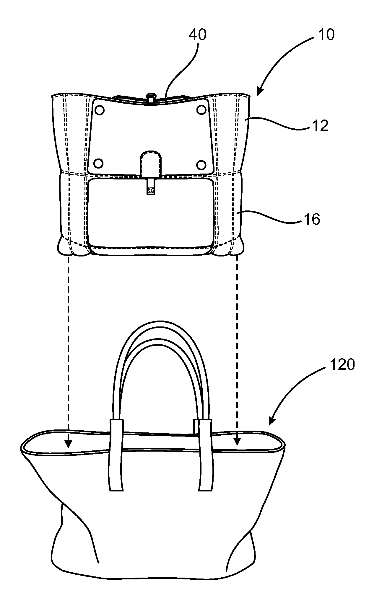 Bag expanding assembly