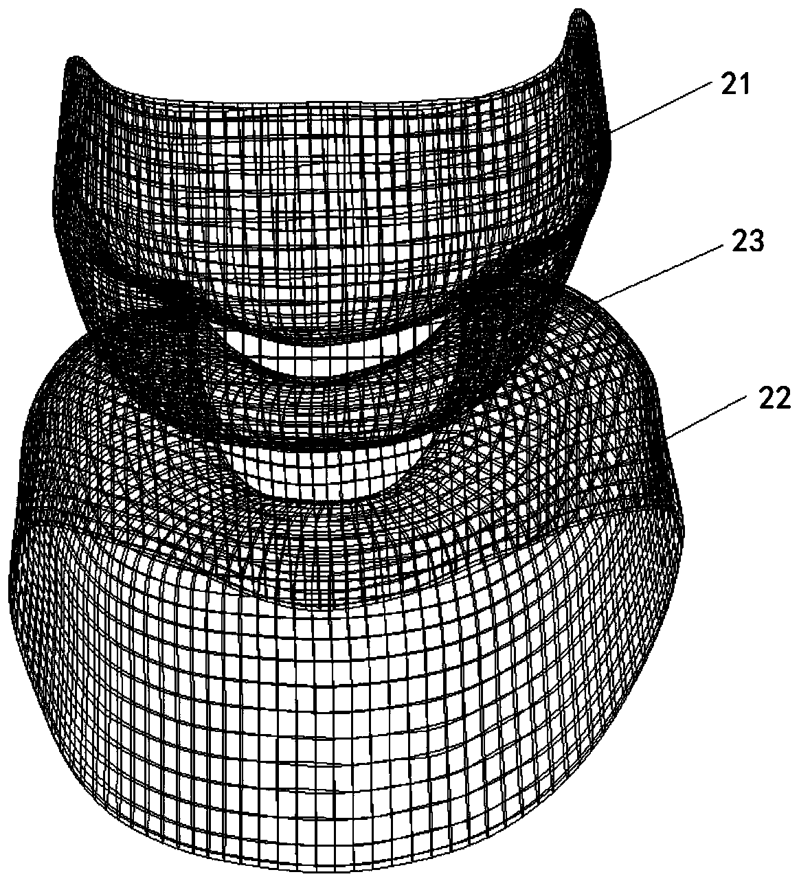 3D-printed cervical total spondylectomy implantable prosthetic device