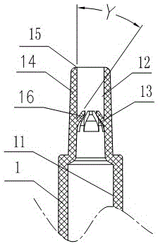 Rubber plug locking type auto-destruct syringe