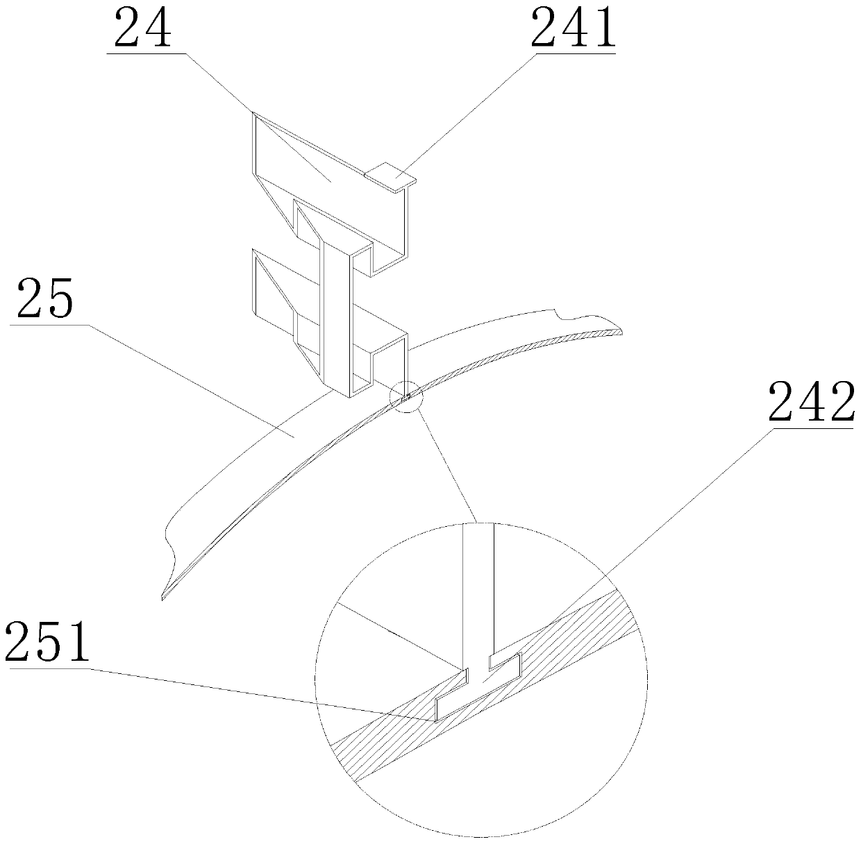 Photoelectric composite cable and sheath separation equipment applied to same