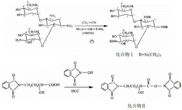 Preparation method of amikacin