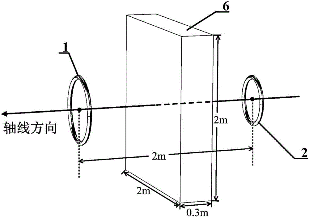 Wireless power transmission coil device based on meta-material