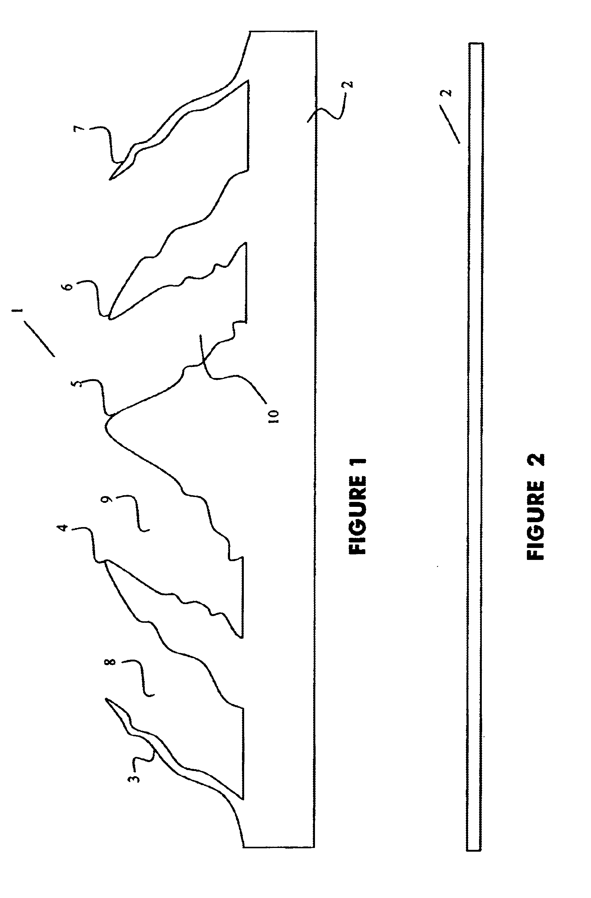 Phase shifter having differently shaped interactive elements and an antenna system formed therefrom