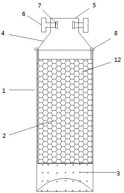 Sterilizer for stem of explant of woody plant