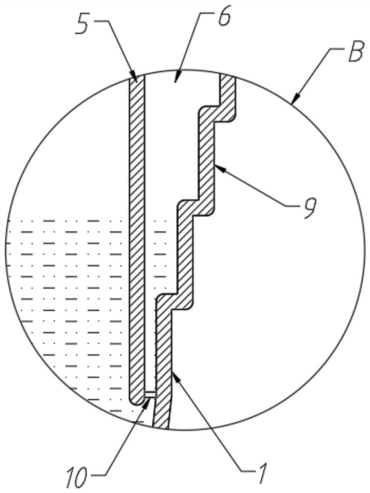 Non-electrically driven self-rotating copper hot pot