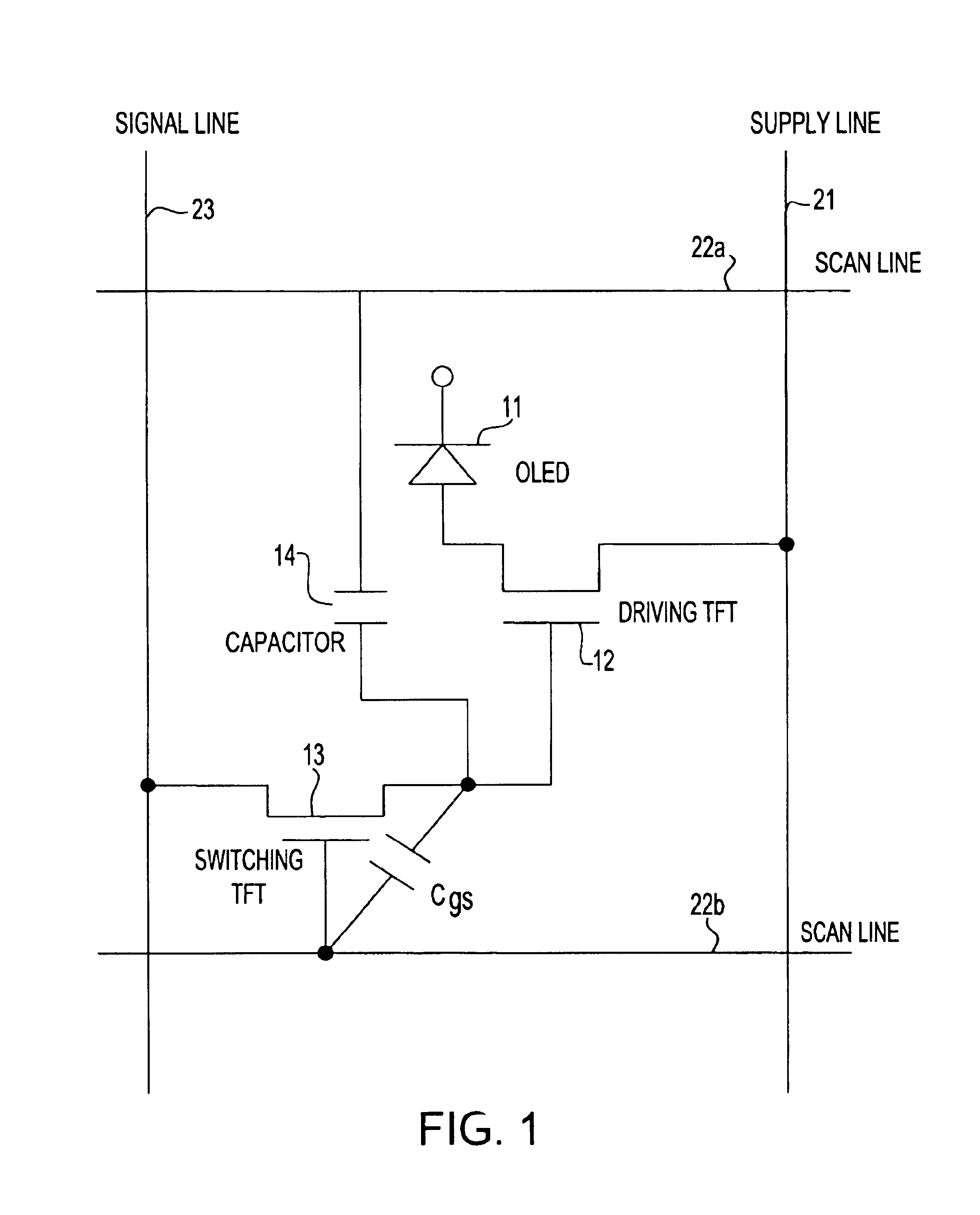 Pixel driving circuit system and method for electroluminescent display