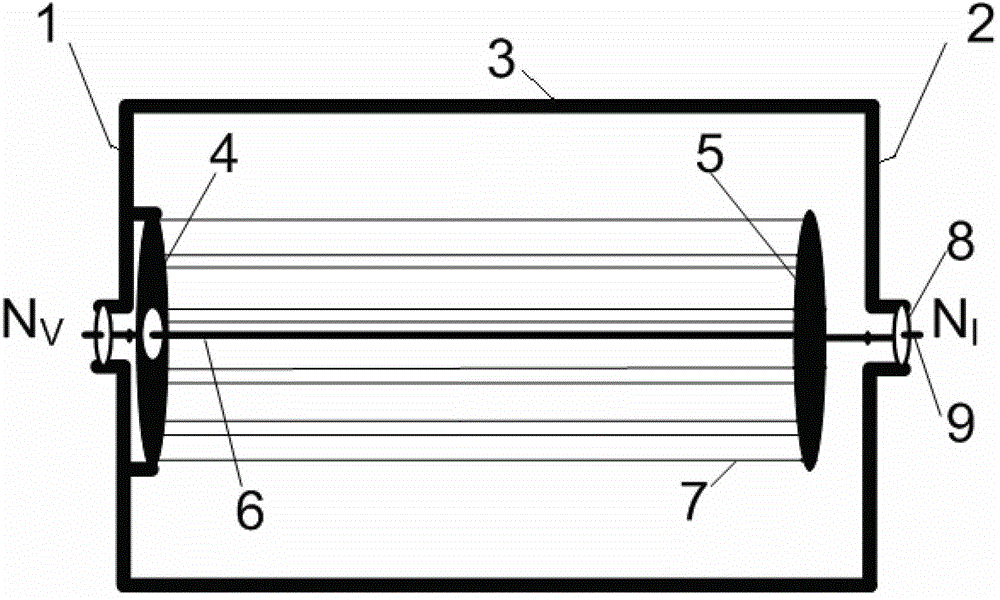 Four-terminal resistor and method for measuring time constant of four-terminal resistor