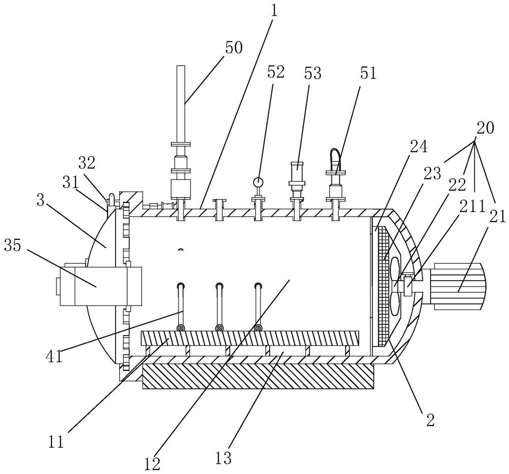 Vacuum autoclave for motorcycle helmet production and motorcycle helmet molding process