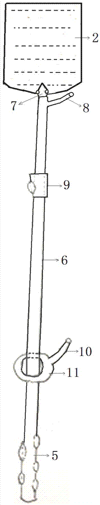 Enema tube for anal relaxation patient