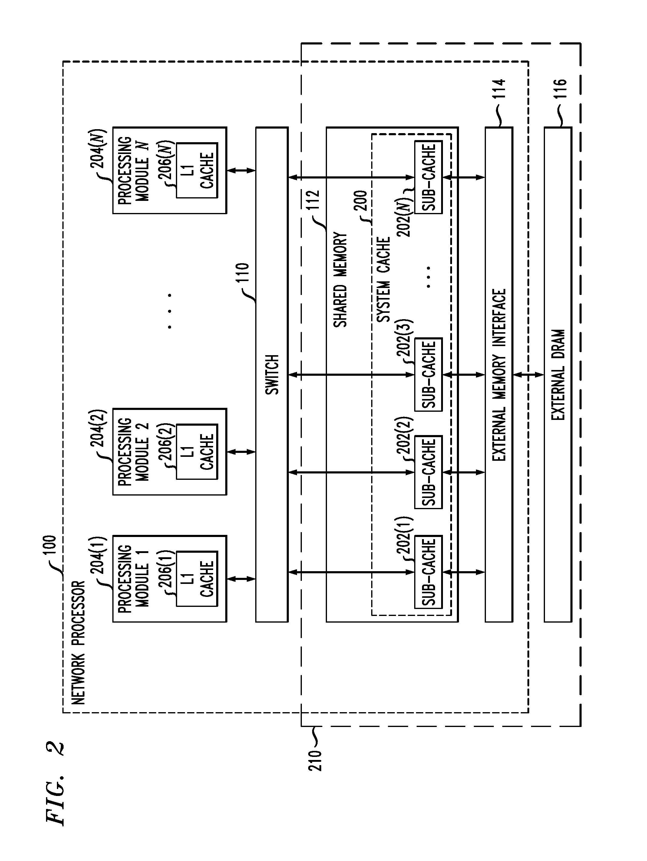 Local messaging in a scheduling hierarchy in a traffic manager of a network processor