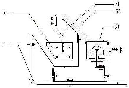 Double-end rear cotton removing system based on itinerant cleaning technology