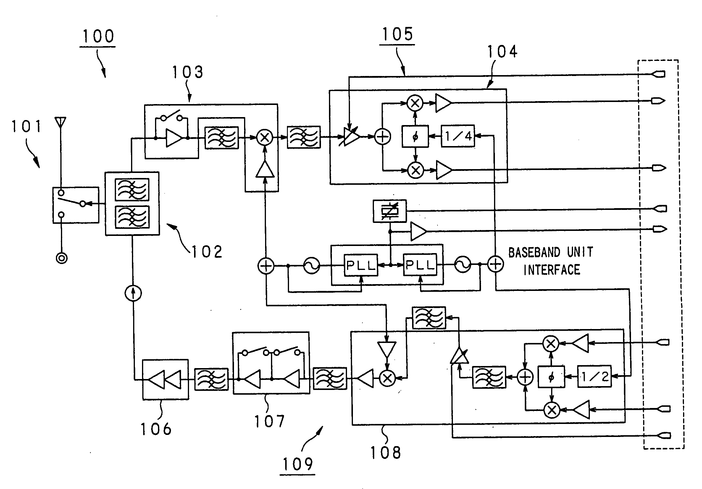 High frequency circuit block unit, method for producing same, high frequency module device and method for producing same