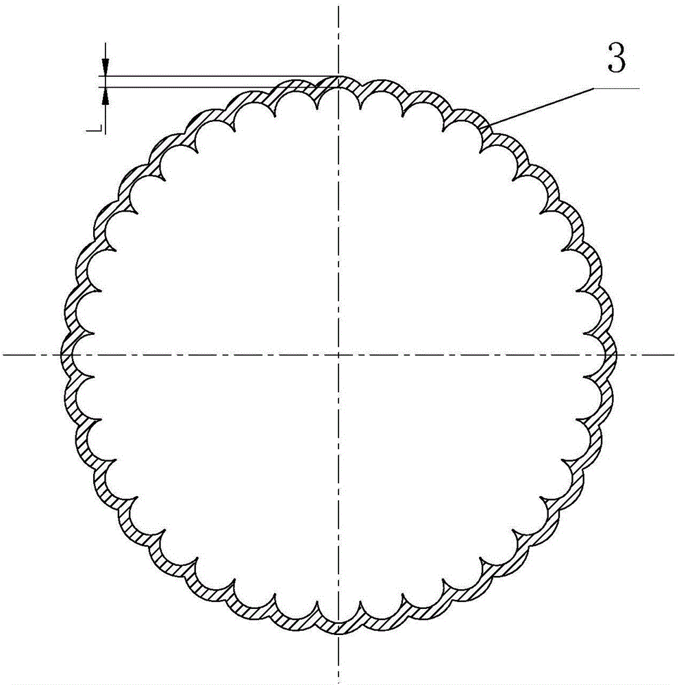 Structure of flexible rod-stripping part of extruding peanut shelling machine