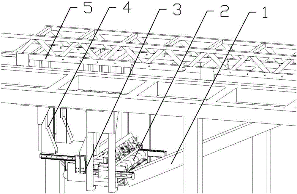 Automatic conveying and truck loading system for cement