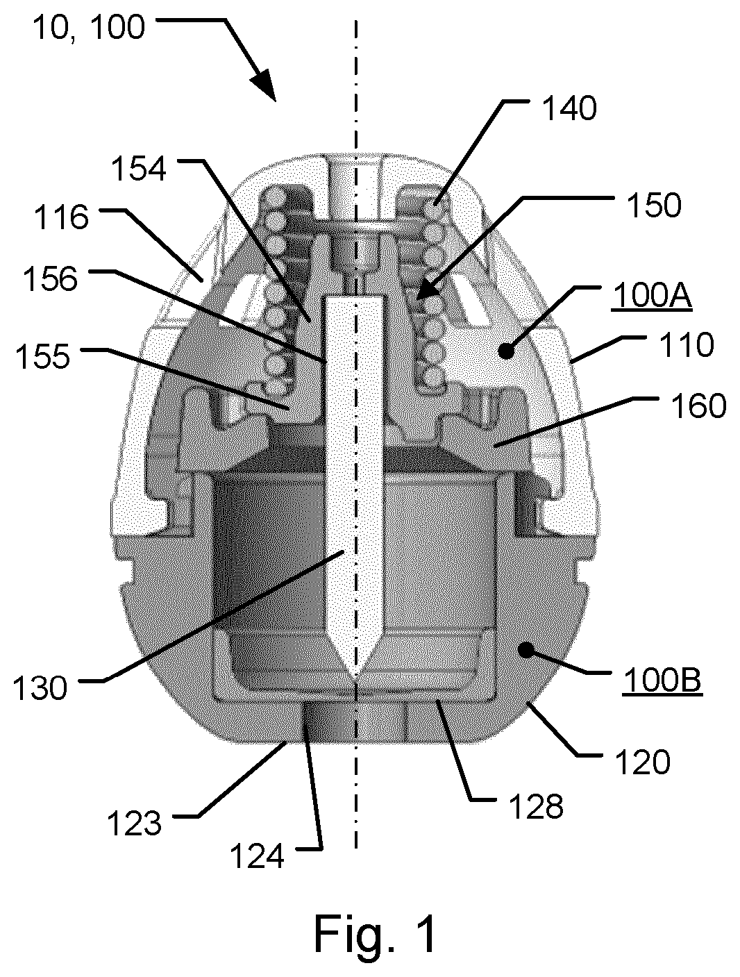 Capsule device having improved self-righting ability