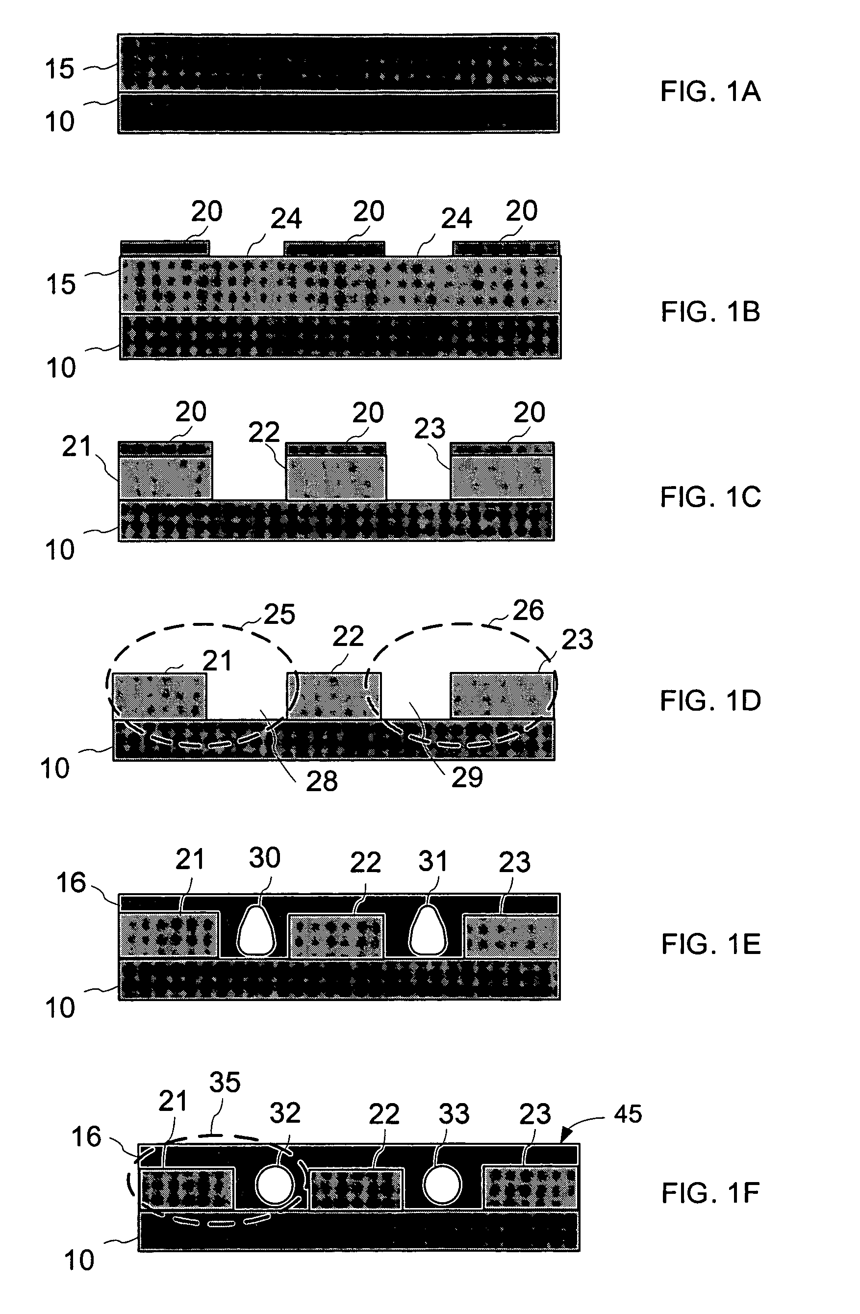 Waveguiding structures with embedded microchannels and method for fabrication thereof