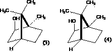 Method for preparing high-purity borneol from camphor, camphor reduction product and borneol