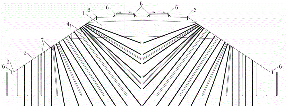 Method and structure for micro-disturbance renovating of existing high speed railway subgrade deformation disease