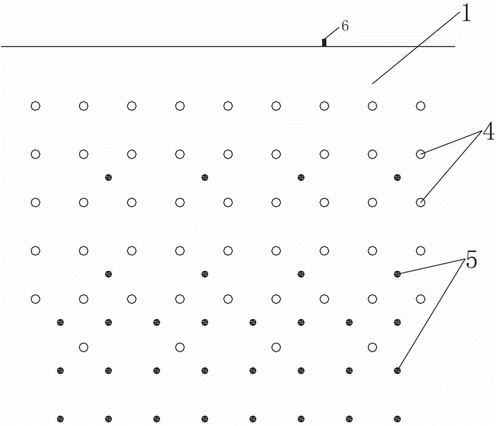 Method and structure for micro-disturbance renovating of existing high speed railway subgrade deformation disease