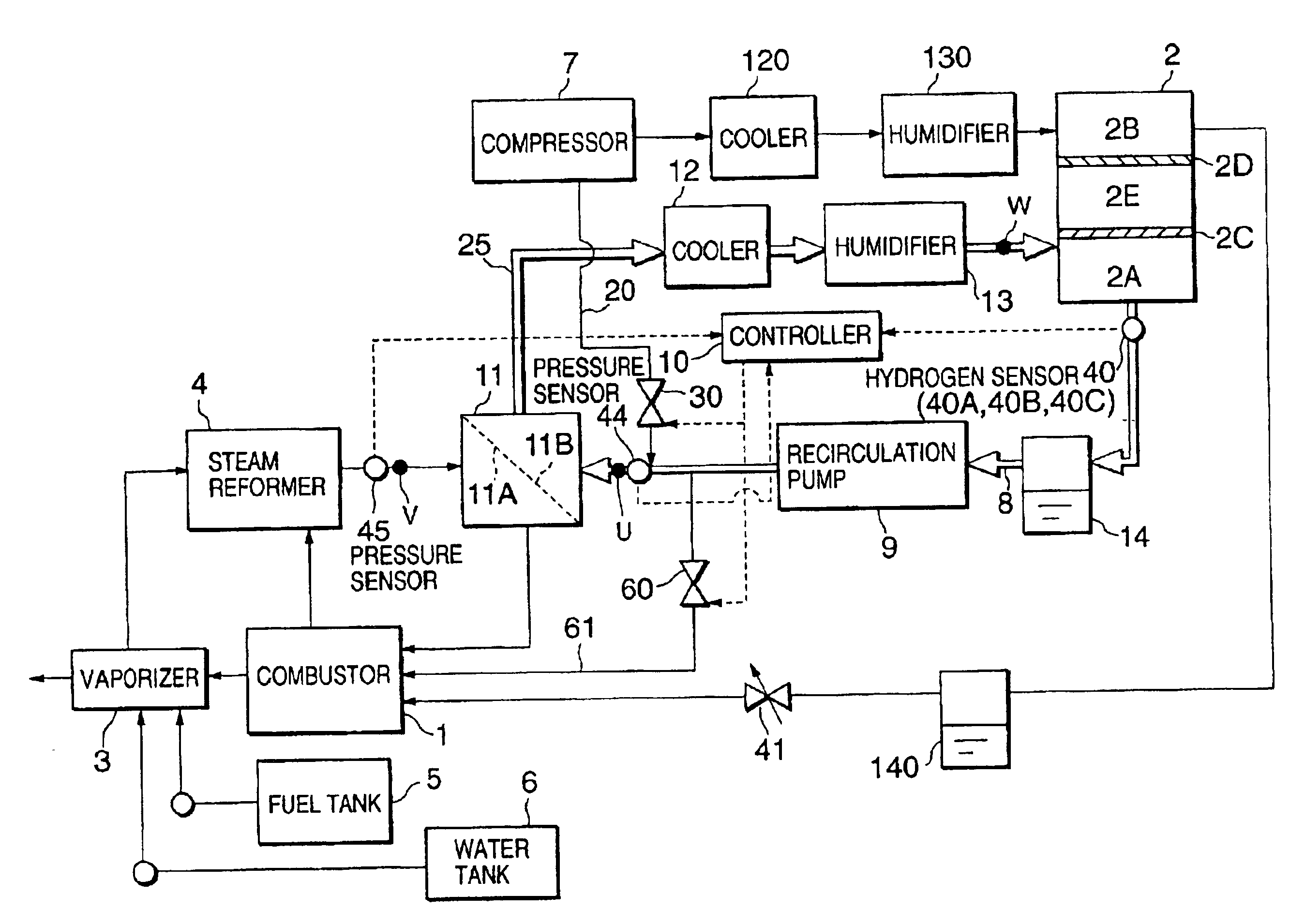 Fuel cell power plant