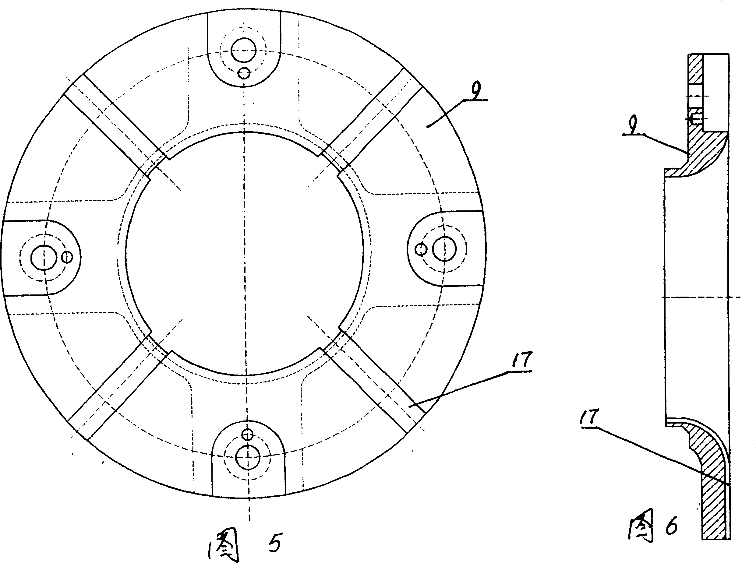 Vertical disintegratable self-suction dredge pump