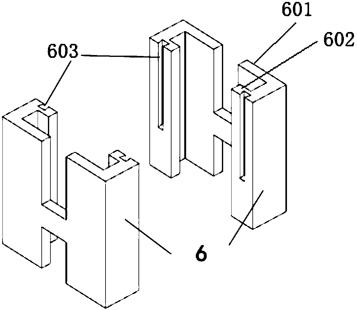 Device for testing fracture frost heaving force of rock under vertical load effect