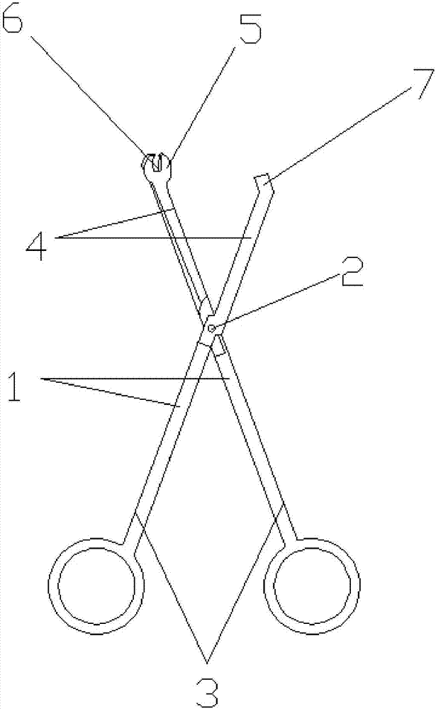 Vertebral plate-rotating opener for cervical vertebra single-door opening operation