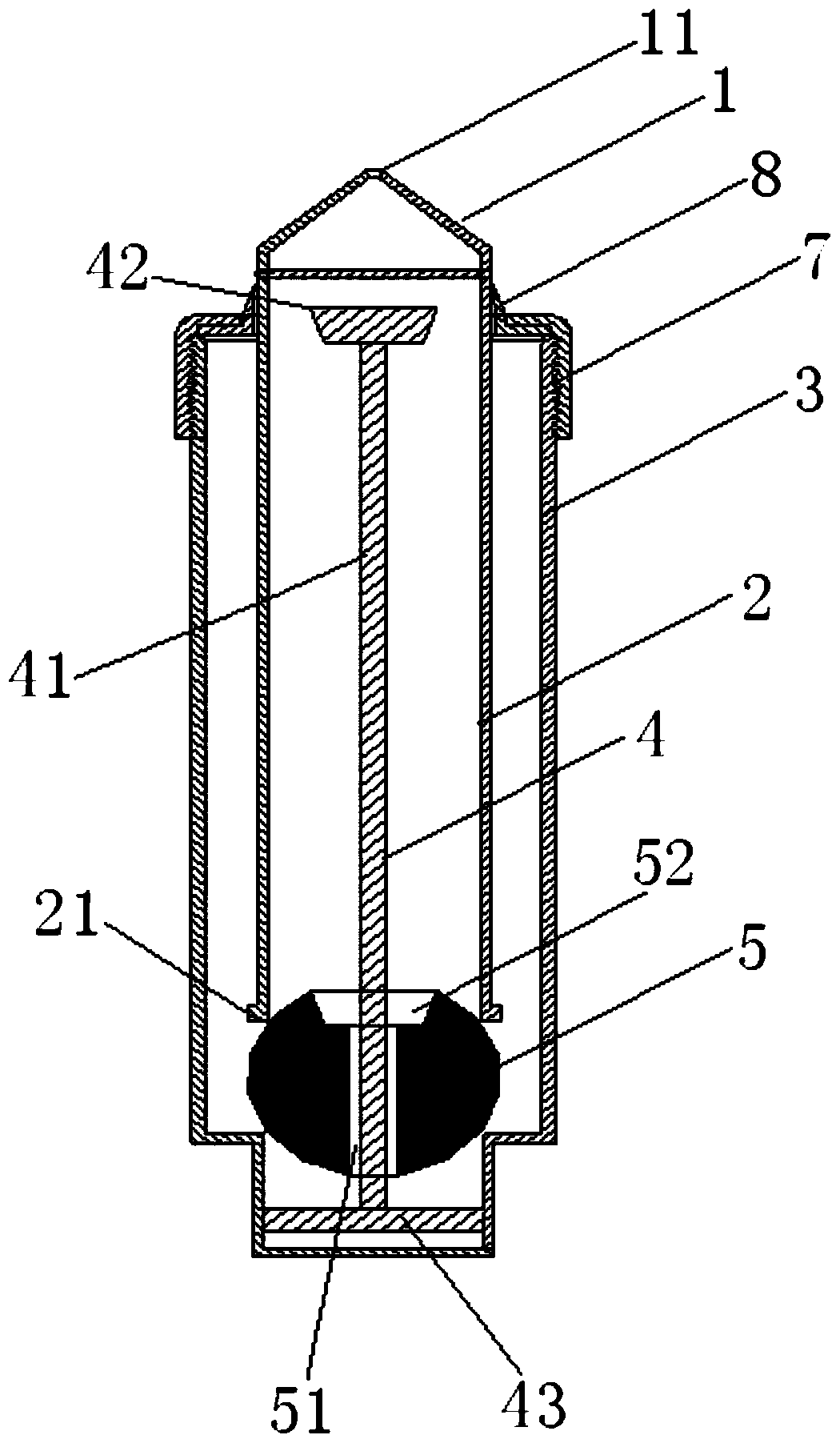 Liftable water intake equipment with automatic water cutoff