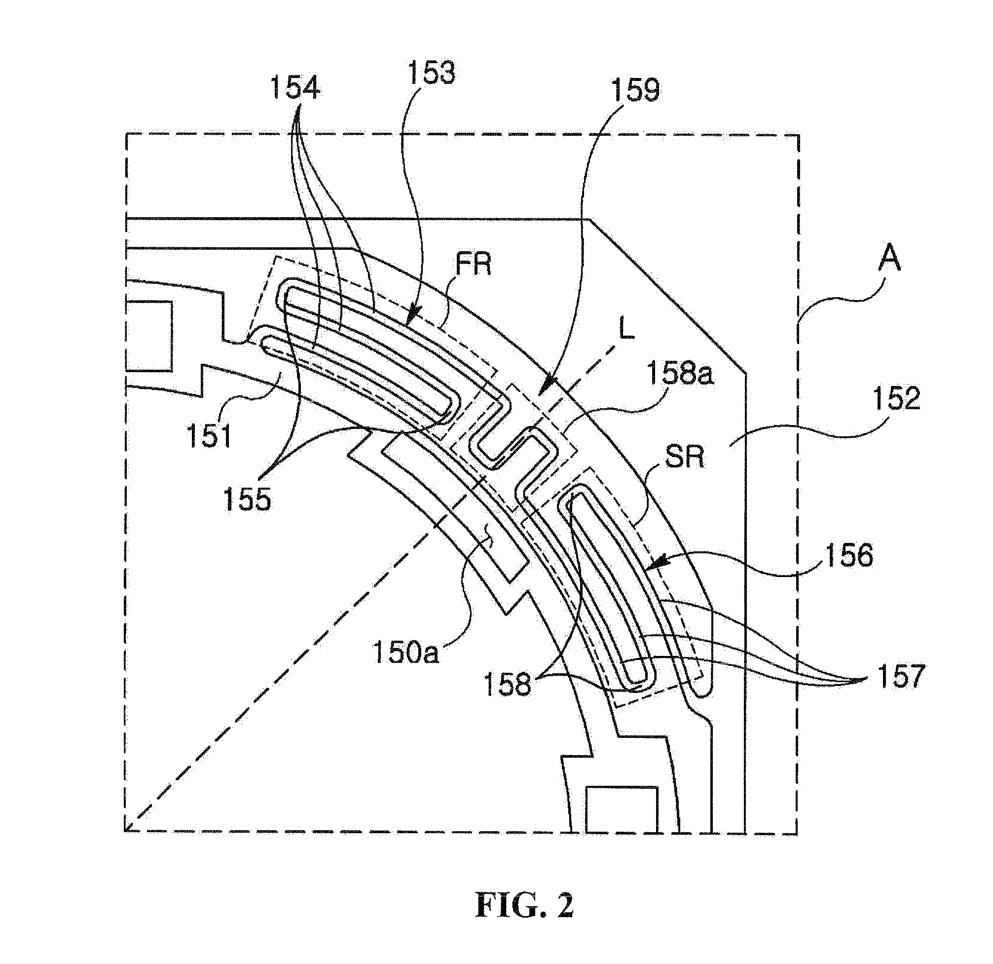 Flat spring and voice coil motor using the same