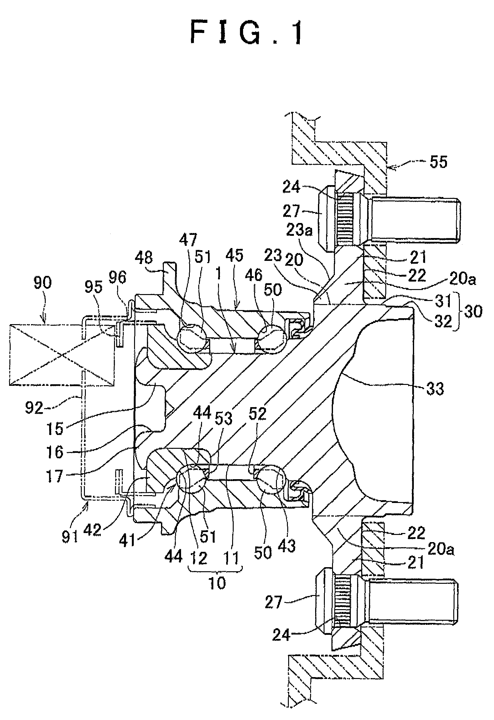 Wheel bearing device and manufacturing method therefor