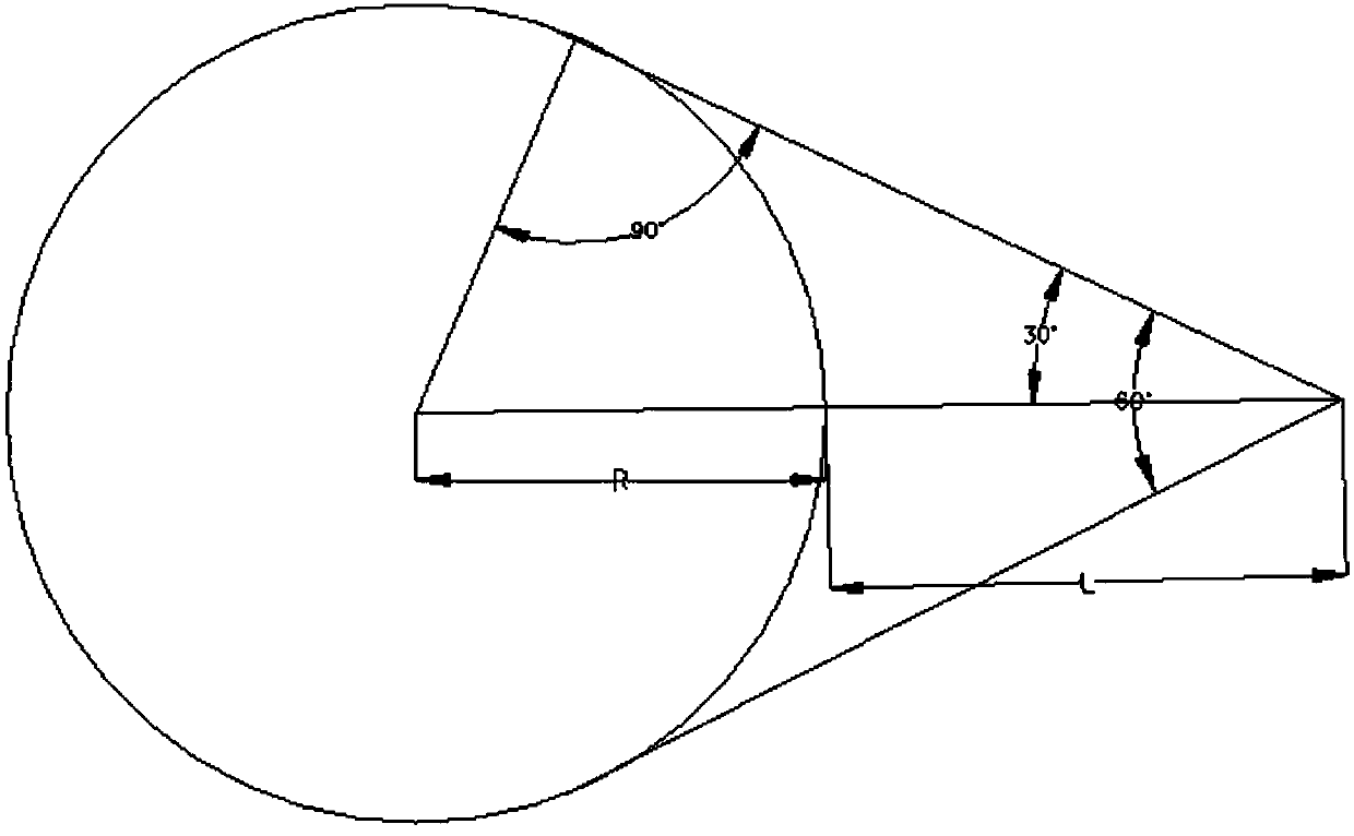 Intelligent tree diameter measuring laser gun and method for measuring tree diameter