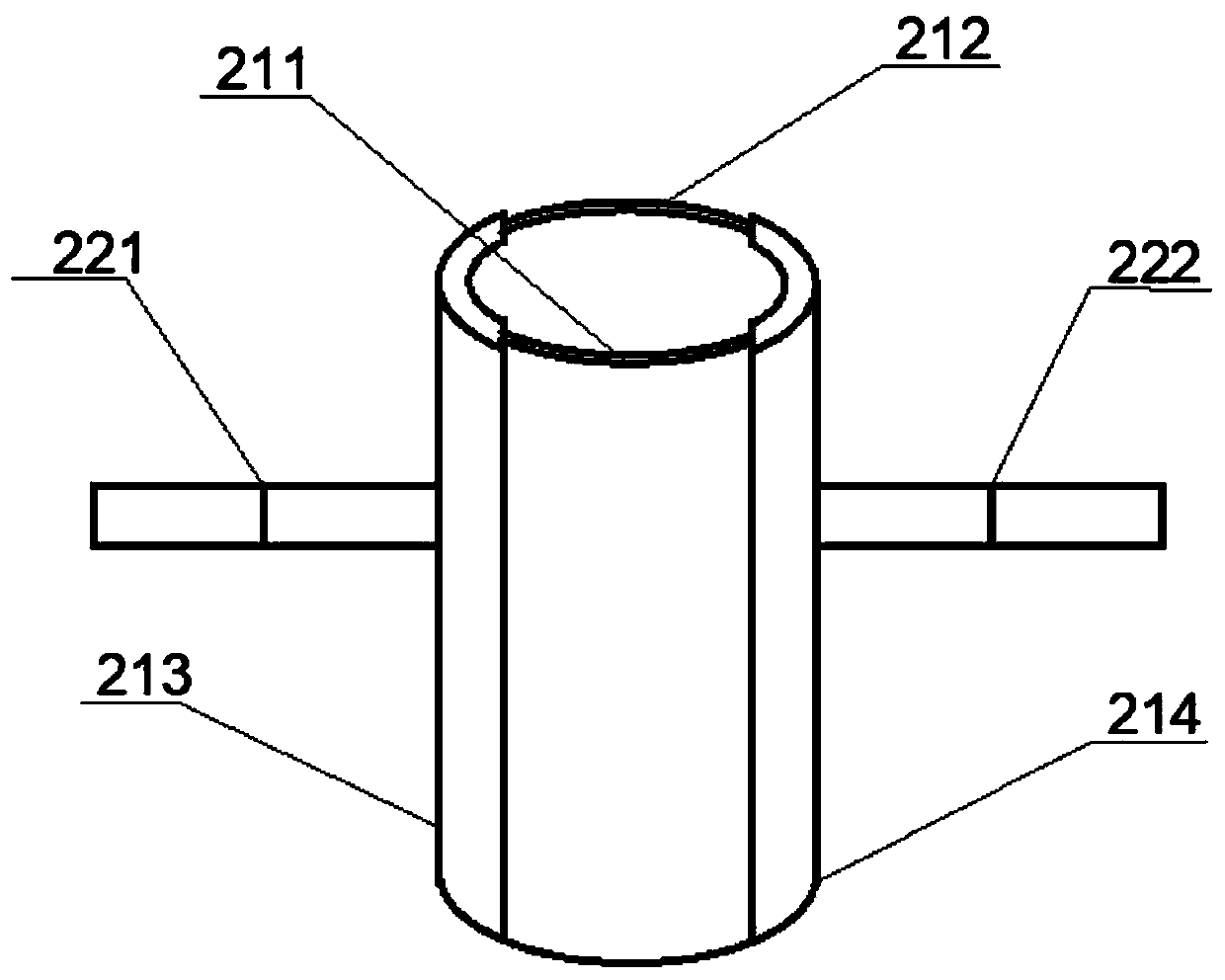 Electron beam welding anti-magnetic interference device