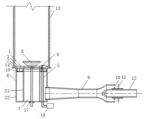 Atmospheric gas radiation heating device