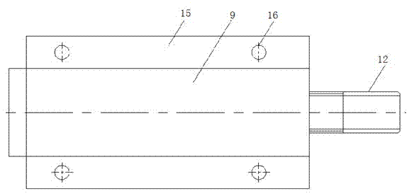 Atmospheric gas radiation heating device