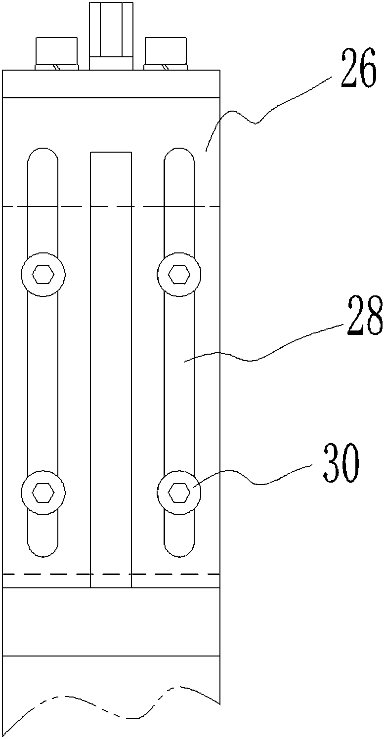 Three-pin frame centerless grinding pre-pressing mechanism and grinding method thereof