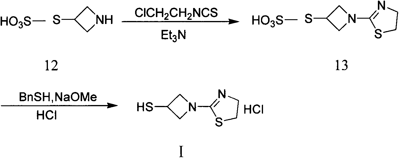 Novel synthetic method of tebipenem pivoxil side chain