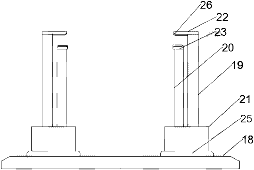 Developing machine film drying device