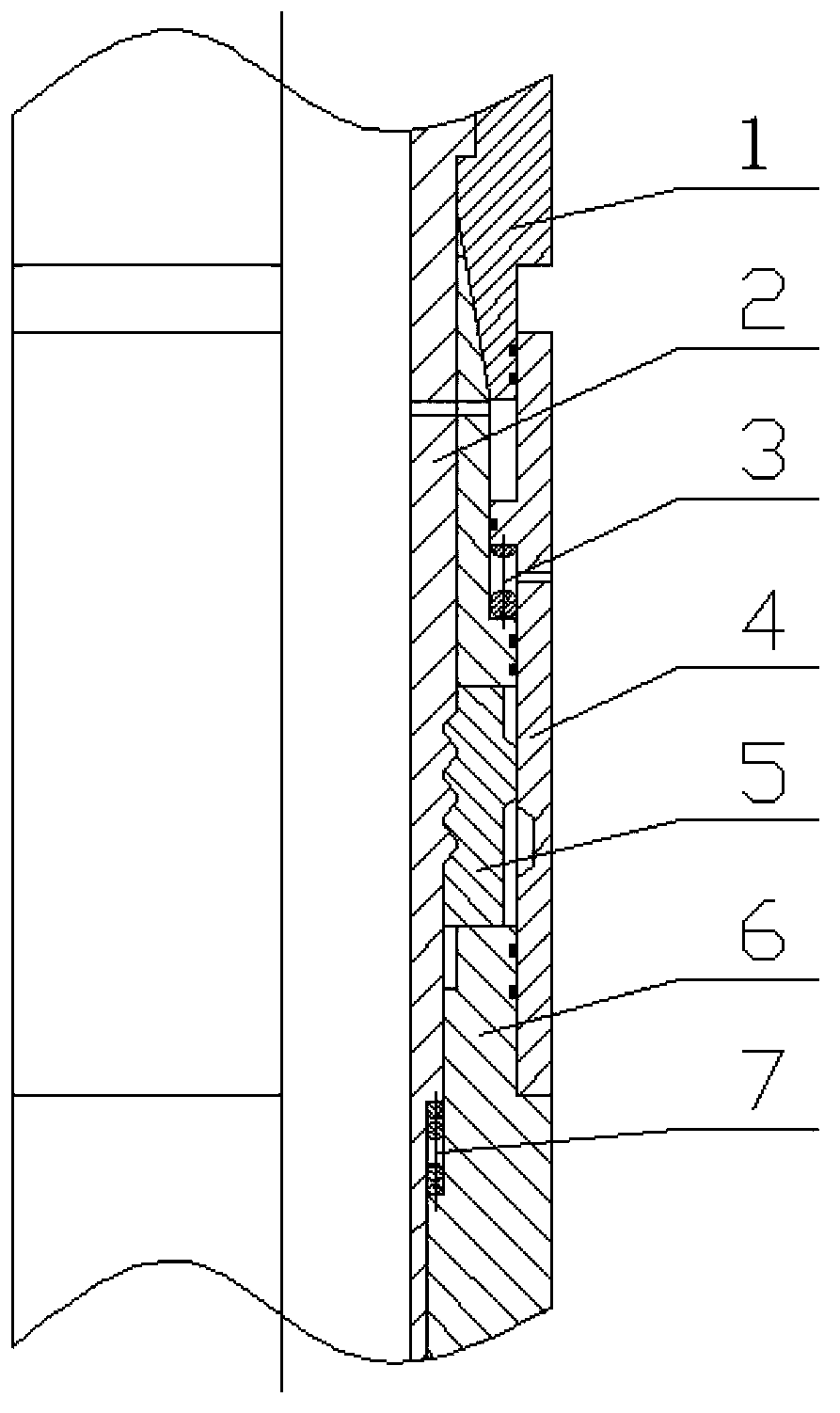 Underground remote control locking device and remote control locking method