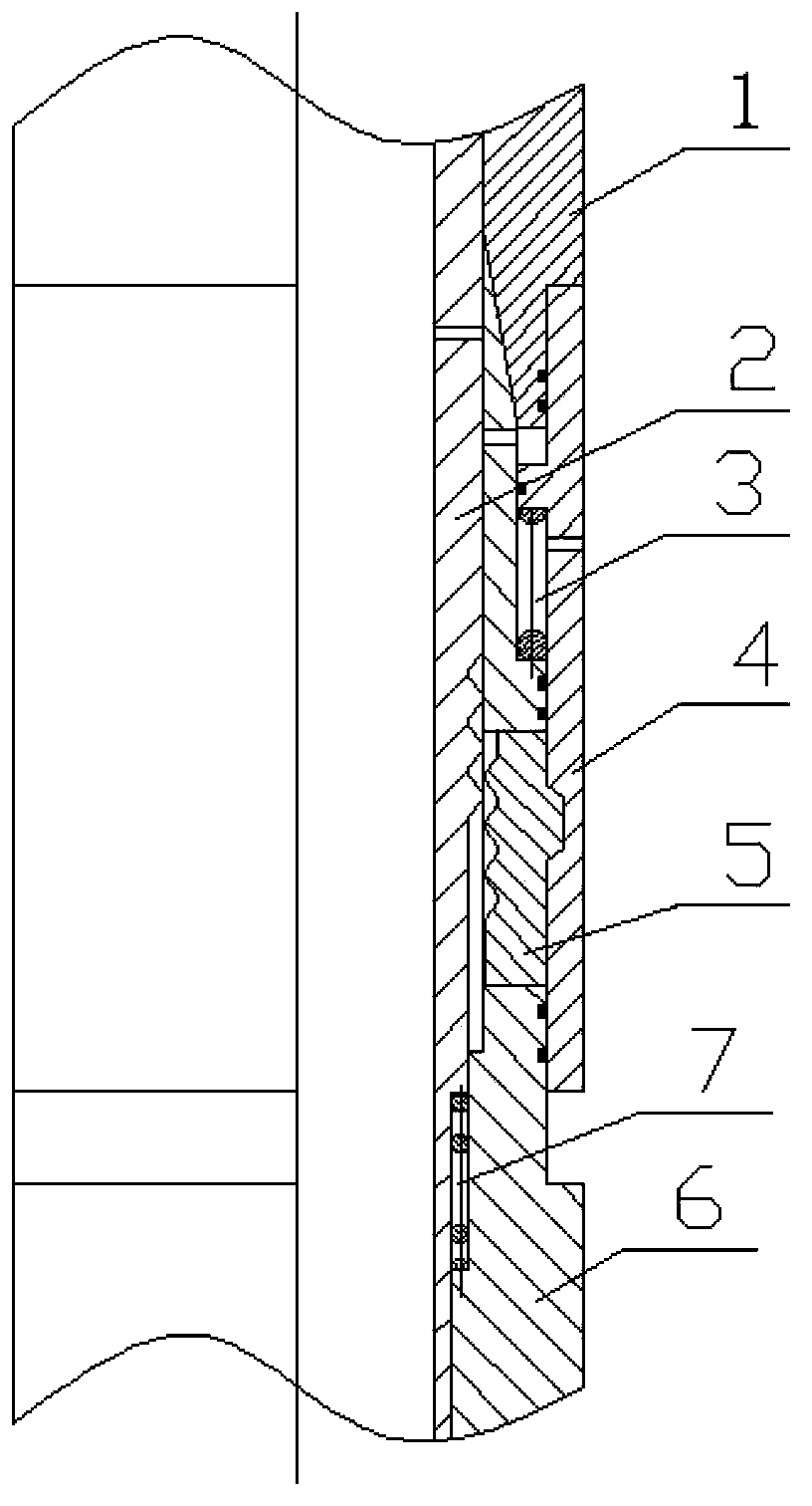 Underground remote control locking device and remote control locking method