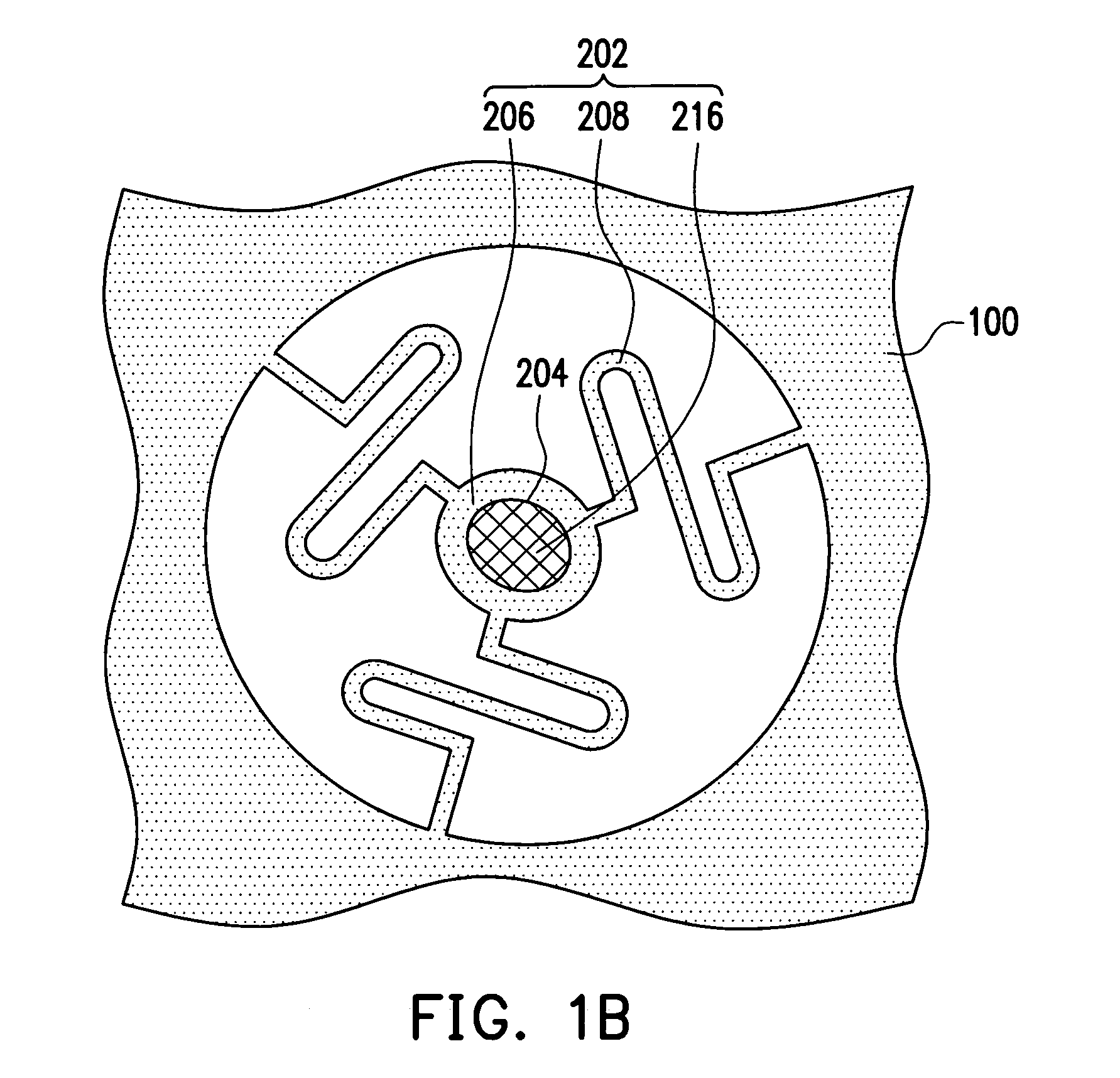 Clamping device for flexible substrate