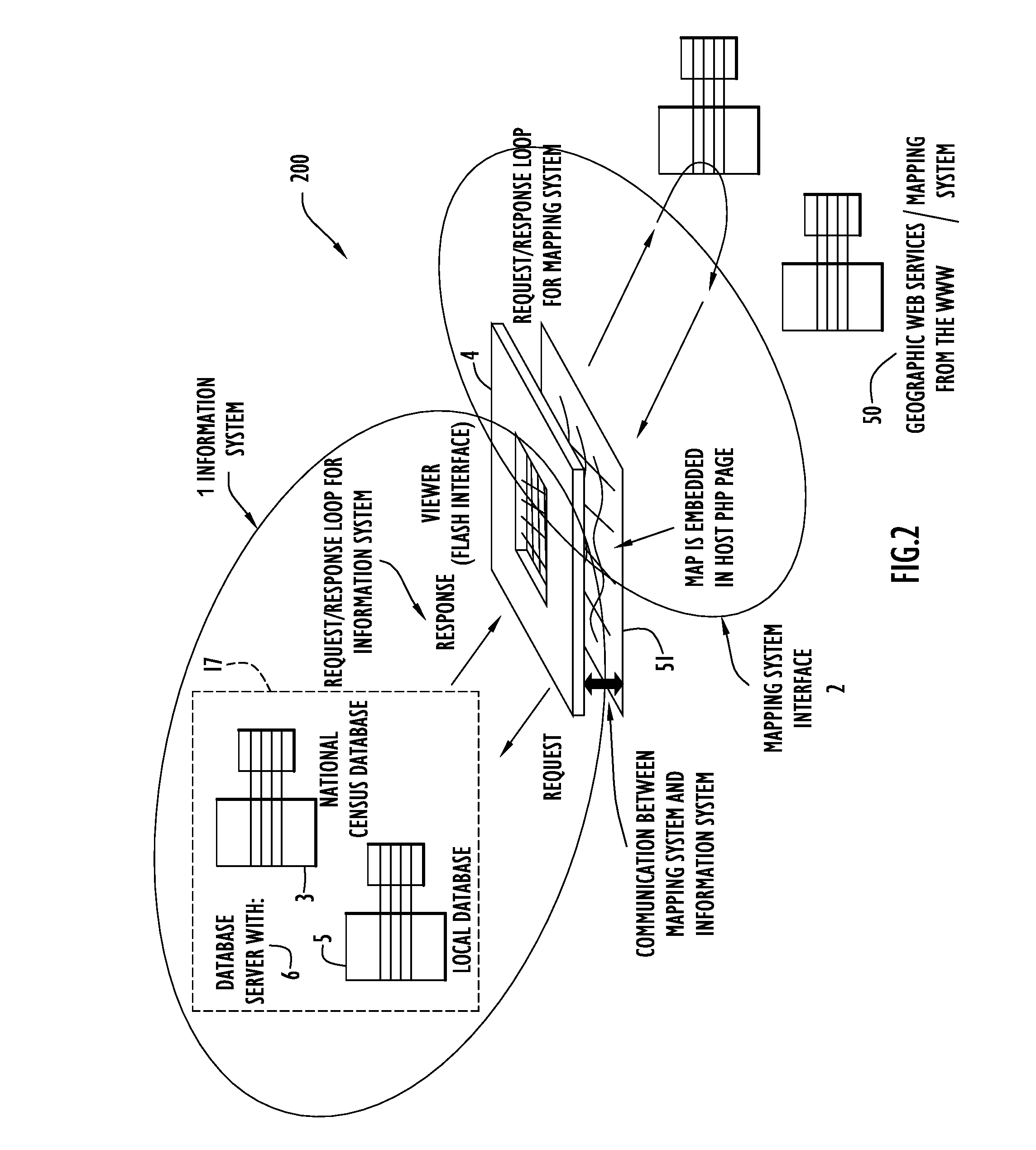 System and Method of Overlaying and Integrating Data with Geographic Mapping Applications