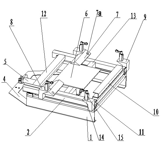 Electric push-pull type vehicle-mounted generator bracket