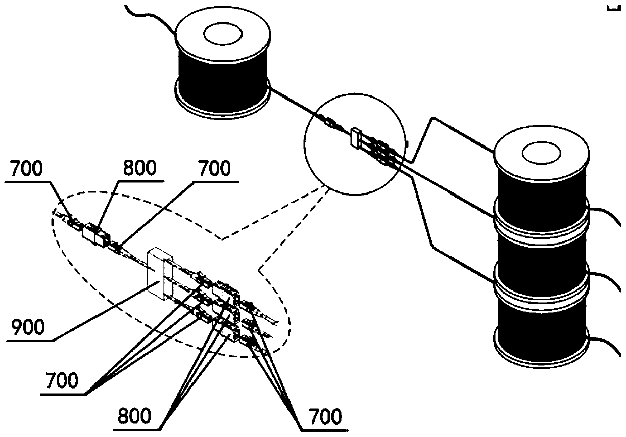 Multifunctional optical fiber adapter