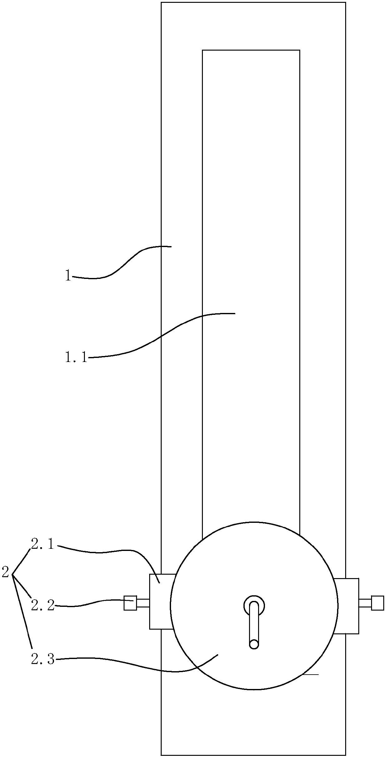 Monitoring device for transformer station foundation settlement monitoring