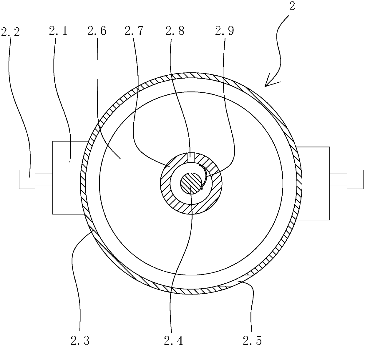 Monitoring device for transformer station foundation settlement monitoring