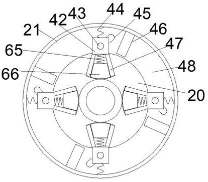 A waste optical cable stripping, sorting and recycling device