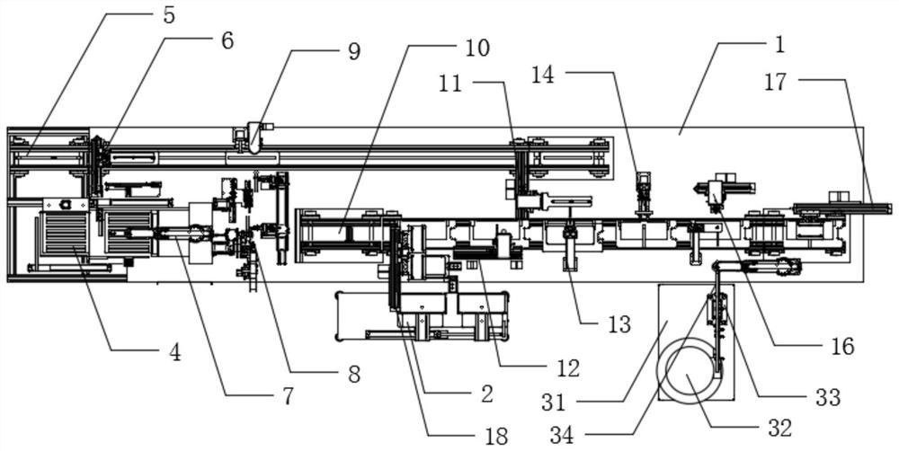 Automatic assembling mechanism for reverse boards of indication boards