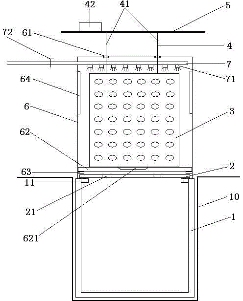 Real silk soaking and cleaning device